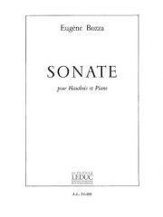 ソナタ（ウジェーヌ・ボザ）（オーボエ+ピアノ）【Sonate】