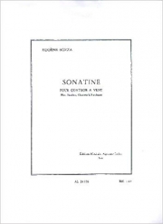 ソナチネ（ウジェーヌ・ボザ）（木管四重奏）【Sonatina】