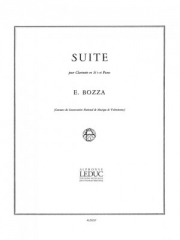 クラリネットとピアノのための組曲（ウジェーヌ・ボザ）（クラリネット+ピアノ）【Suite Pour Clarinette Et Piano】