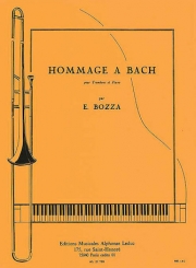 バッハを讃えて（ウジェーヌ・ボザ）（トロンボーン+ピアノ）【Homage a Bach】
