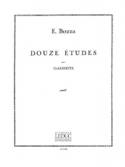 12の練習曲（ウジェーヌ・ボザ）（クラリネット）【Twelve Etudes】