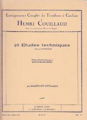 26 Etudes Techniques D'Apres Bordog（Henri Couillaud）（トロンボーン）