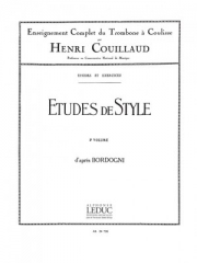 Etudes De Style D'Apres Bordogni 2（Henri Couillaud）（トロンボーン）