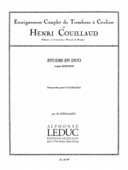 Etudes En Duo D'Apres Bordogni（Henri Couillaud） (トロンボーン二重奏)