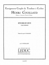 Etudes En Duo D'Apres Bordogni（Henri Couillaud） (トロンボーン二重奏)