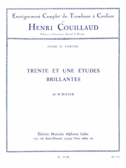 31の華麗なる練習曲（Henri Couillaud）（トロンボーン）【Trente Et Une Etudes Brillantes】