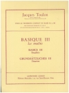 ベーシック・3（ジャック・トゥーロン）（トロンボーン）【Basique 3: Les Tonalités】