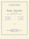 新しい練習曲・Vol.2（マキシム・アルフォンス） (トランペット)【Etudes nouvelles Vol.2】