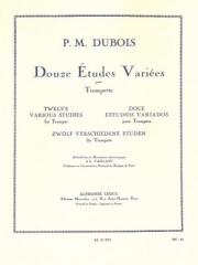 12の様々な練習曲（ピエール・マックス・デュボワ） (トランペット)【12 Various Studies】