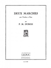 2つのマーチ（ピエール・マックス・デュボワ）（トロンボーン+ピアノ）【2 Marches】