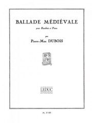 中世のバラード（ピエール・マックス・デュボワ）（オーボエ+ピアノ）【Ballade Medievale】