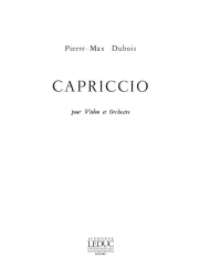 カプリッチオ（ピエール・マックス・デュボワ）（ヴァイオリン+ピアノ）【Capriccio】