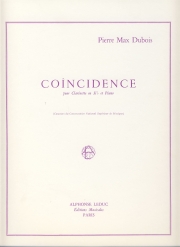 コインシデンス（ピエール・マックス・デュボワ）（クラリネット+ピアノ）【Coincidence】