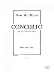 コンチェルト（ピエール・マックス・デュボワ)（フルート+ピアノ）【Concerto】