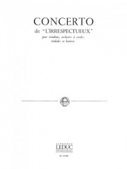 Concerto dit 'l'Irrespectueux' （ピエール・マックス・デュボワ）（トロンボーン+ピアノ）