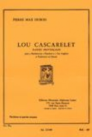 Lou Cascarelet（ピエール・マックス・デュボワ） (オーボエ三重奏+タンバリン)