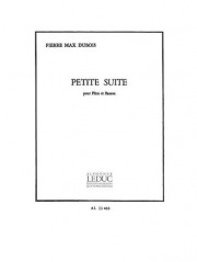 小組曲（ピエール・マックス・デュボワ）（フルート+バスーン）【Petite Suite】