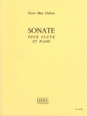 フルートとピアノのためのソナタ（ピエール・マックス・デュボワ）（フルート+ピアノ）【Sonate For Flute And Piano】