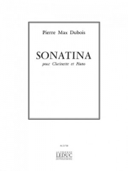 ソナチネ（ピエール・マックス・デュボワ）（クラリネット+ピアノ）【Sonatine】