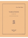 変奏曲（ピエール・マックス・デュボワ）（オーボエ+ピアノ）【Variations】