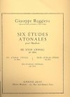 無調の6の練習曲（ジュゼッペ・ルッジェーロ）（オーボエ）【6 Etudes atonales】
