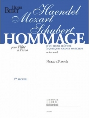 Hommage D'Un Jeune Flutiste Vol.1（アンリ・ベ－ル）（フルート+ピアノ）