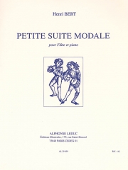 スモール・モーダル組曲（アンリ・ベ－ル）（フルート+ピアノ）【Petite Suite Modale】
