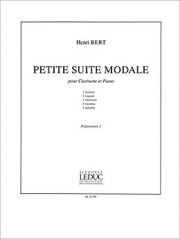 スモール・モーダル組曲（アンリ・ベ－ル）（クラリネット+ピアノ）【Petite Suite Modale】
