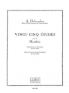 25の練習曲（アルベルト・デボンデュー）（オーボエ）【25 Etudes】