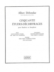 50の練習曲（アルベルト・デボンデュー）（オーボエ）【Cinquante Etudes】