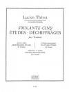 65の練習曲 （ルシアン・テヴェ）（トロンボーン）【65 Etudes Dechiffrages】