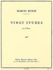 20の練習曲（マルセル・ビッチュ）（バスーン）【Vingt (20) Etudes】