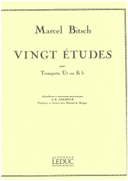 20の練習曲（マルセル・ビッチュ） (トランペット)【Vingt (20) Etudes】