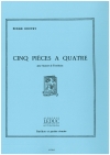 5つの小品（ロジャー・ブートリー） (トロンボーン四重奏)【5 Pieces a Quatre】