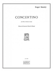 コンチェルティーノ （ロジャー・ブートリー）（フルート+ピアノ）【Concertino】
