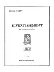 三楽章・ディヴェルティメント（ロジャー・ブートリー）（木管三重奏）【Divertissement En 3 Mouvements】