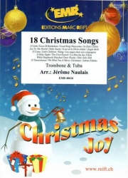 クリスマス・ソング・18曲集 (トロンボーン+テューバ)【18 Christmas Songs】