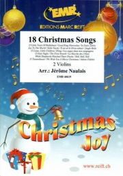 クリスマス・ソング・18曲集 (ヴァイオリン二重奏)【18 Christmas Songs】