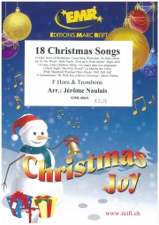 クリスマス・ソング・18曲集 (ホルン+トロンボーン)【18 Christmas Songs】