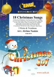 クリスマス・ソング・18曲集 (金管三重奏)【18 Christmas Songs】