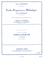 20の段階的な旋律練習曲・第3巻（ポール・ジャンジャン）【20 Etudes Progressives Et Melodiques Vol.3】
