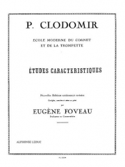 12の性格的練習曲・Op.12 （ピエール・クロドミール）（トランペット）【12 Etudes Caractéristiques Op.12】