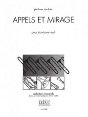 アペルとミラージュ （ジェローム・ノーレ）（トロンボーン）【Appels et Mirage】