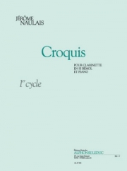 クロッキー（マルセル・ビッチュ）（クラリネット+ピアノ）【Croquis】