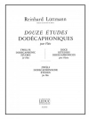 12 Etudes Dodecaphoniques （ラインハルト・ラットマン）（フルート）