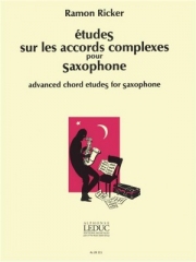 Etudes sur les Accords complexes（ラモン・リッカー）（アルトサックス）