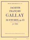 30の練習曲・Op.13（ジャック・フランソワ・ガレ） (テューバ)【30 Etudes Op.13】