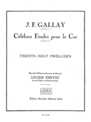 39 Preludes Mesures Et Non Mesures Op.27（ジャック・フランソワ・ガレ)（ホルン）