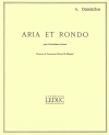アリアとロンド（アルフレッド・デザンクロ）（ストリングベース+ピアノ）【Aria And Rondo】