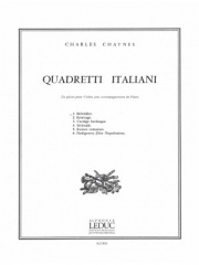 エルミタージュ（シャルル・シェーヌ）（ヴァイオリン+ピアノ）【Quadretti italiani No.2: Ermitage】